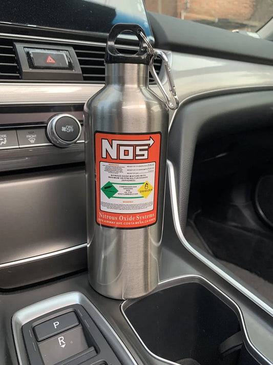 NOS Nitrogen Bottle Car Insulation Cup 500Ml Insulation Pot Modified Racing Style Car Interior Decoration Accessories